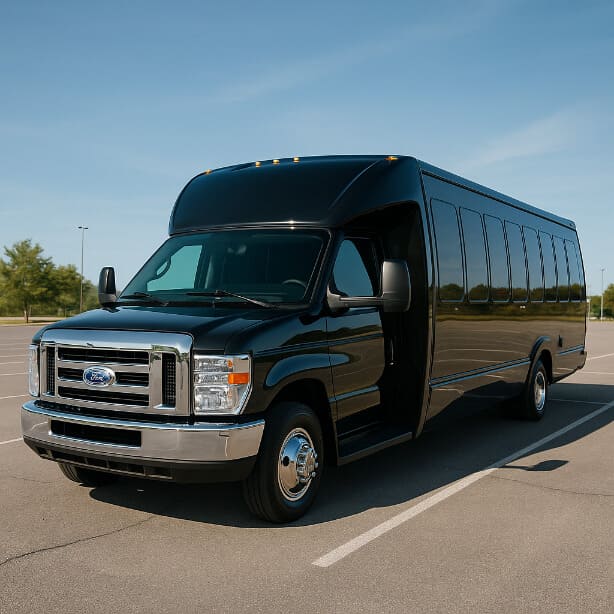Charter Bus Rental Abilene 18 Passenger Minibus